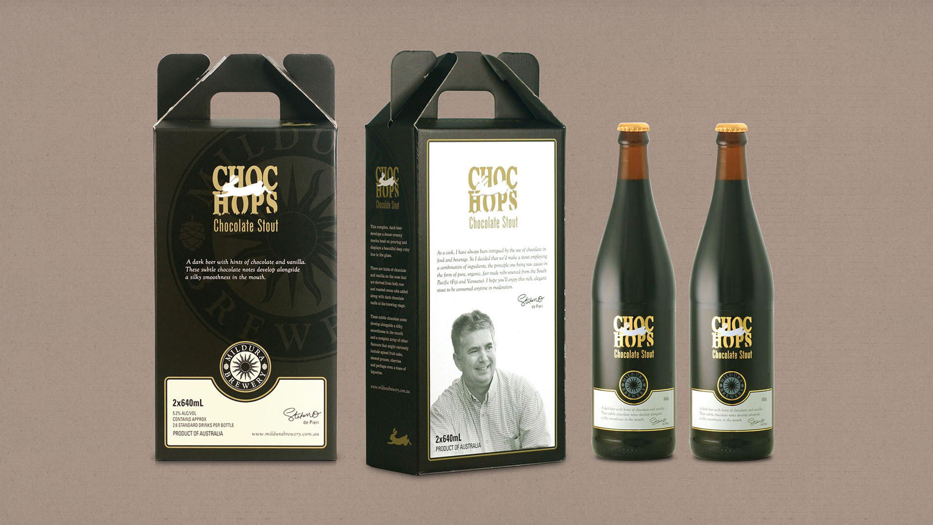Choc Hops Logo and Brand Design - Saunders Design Group