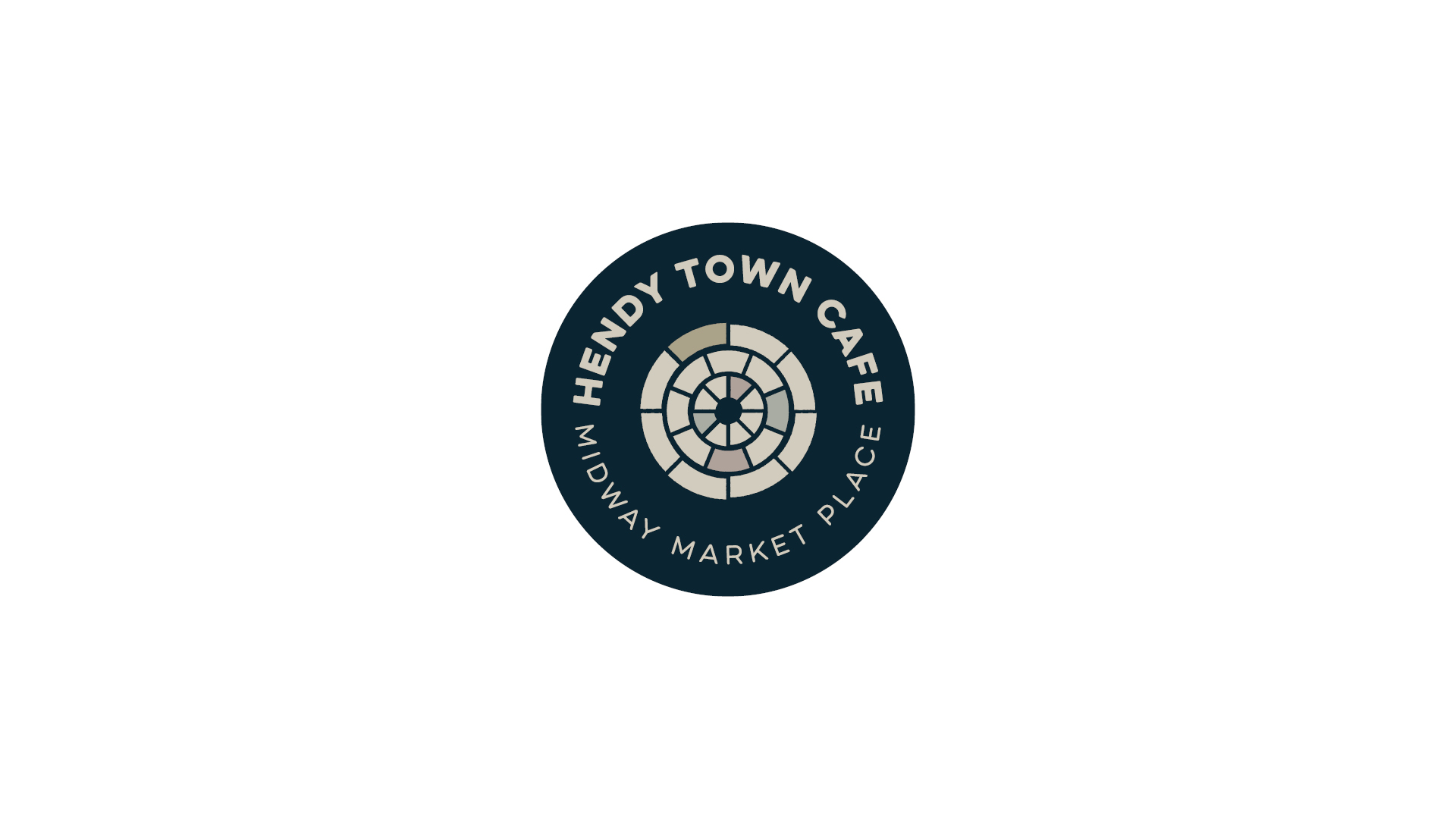Hendy Town Cafe Logo and Branding Design - Saunders Design Group