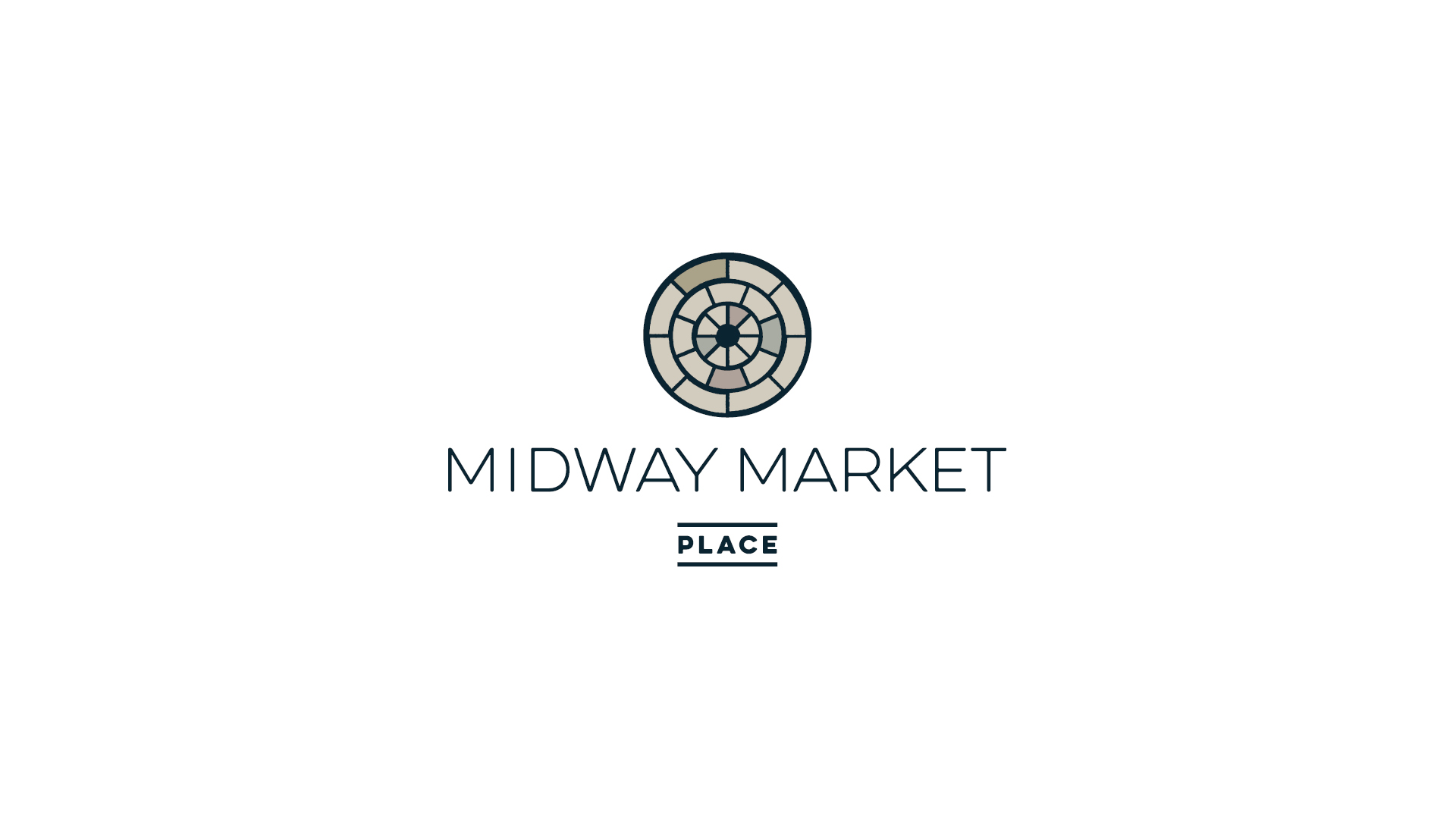 Midway Market Place Logo and Brand Design - Saunders Design Group