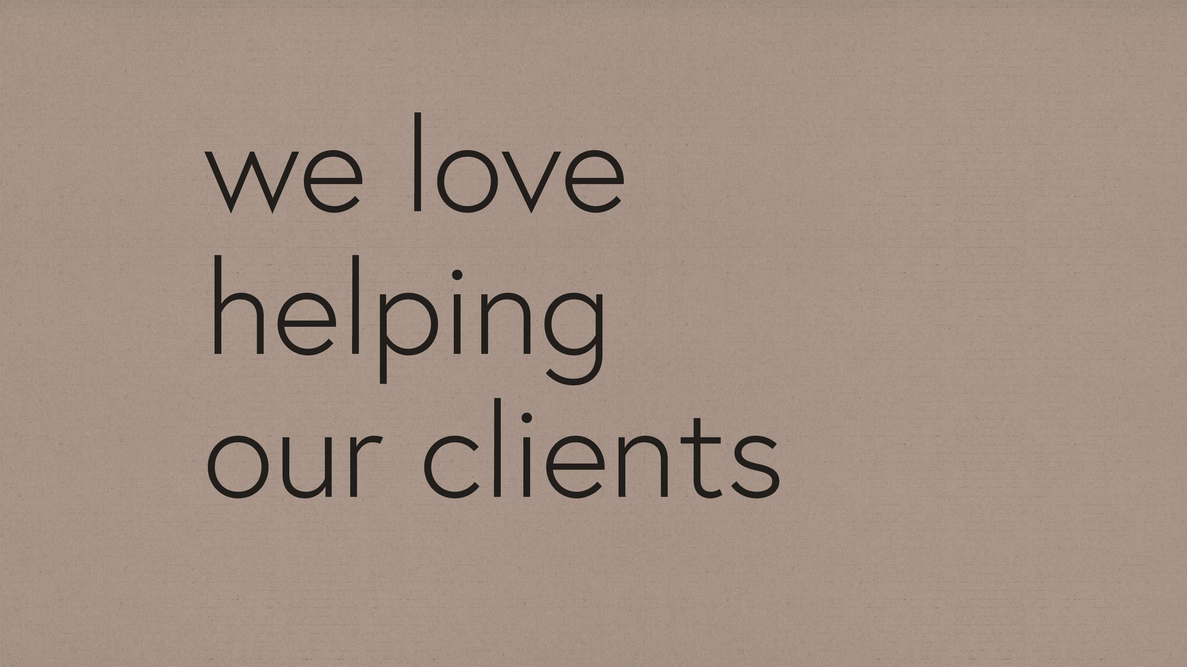We love helping our clients - Saunders Design Group