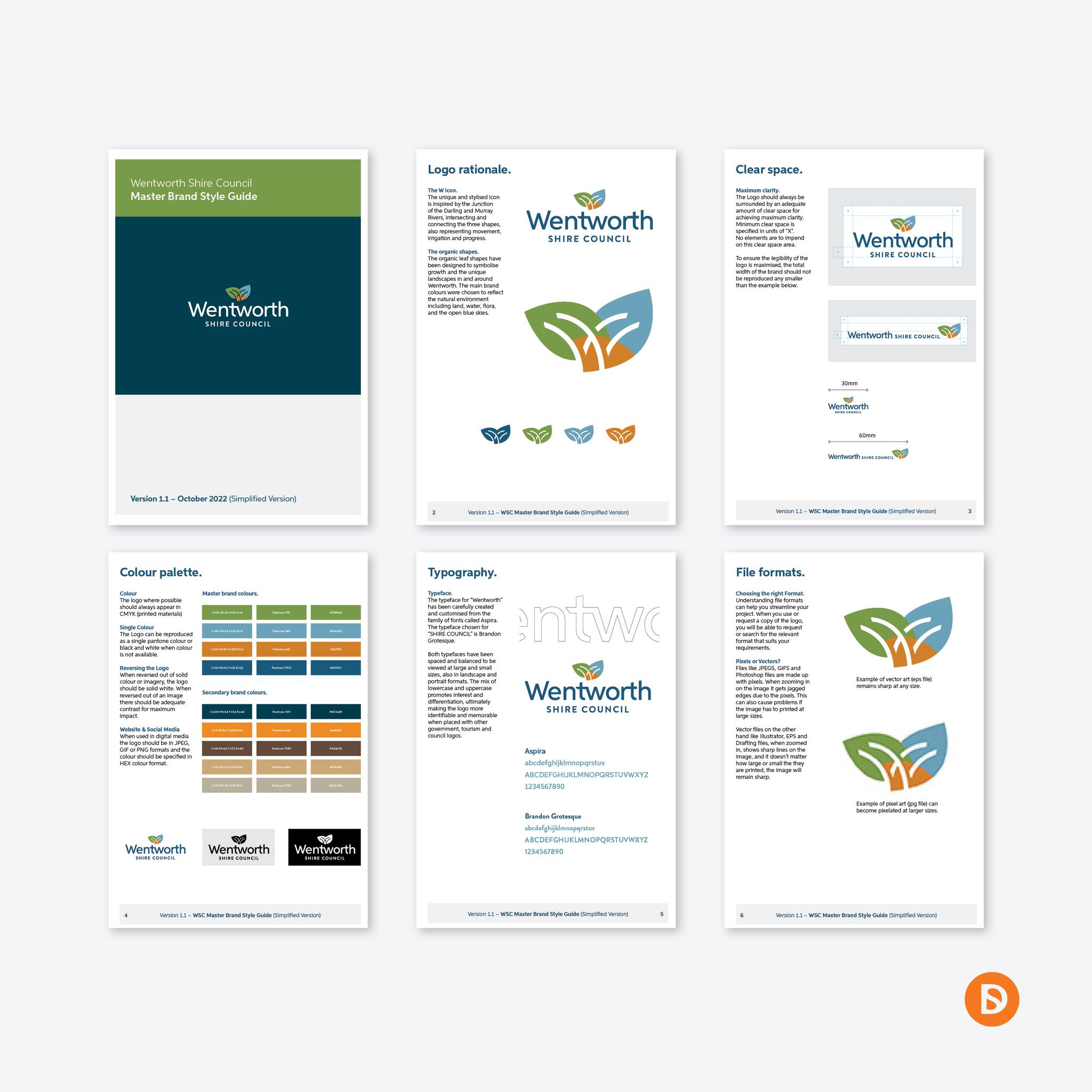 Wentworth Shire Council - Brand Identity - Saunders Design Group