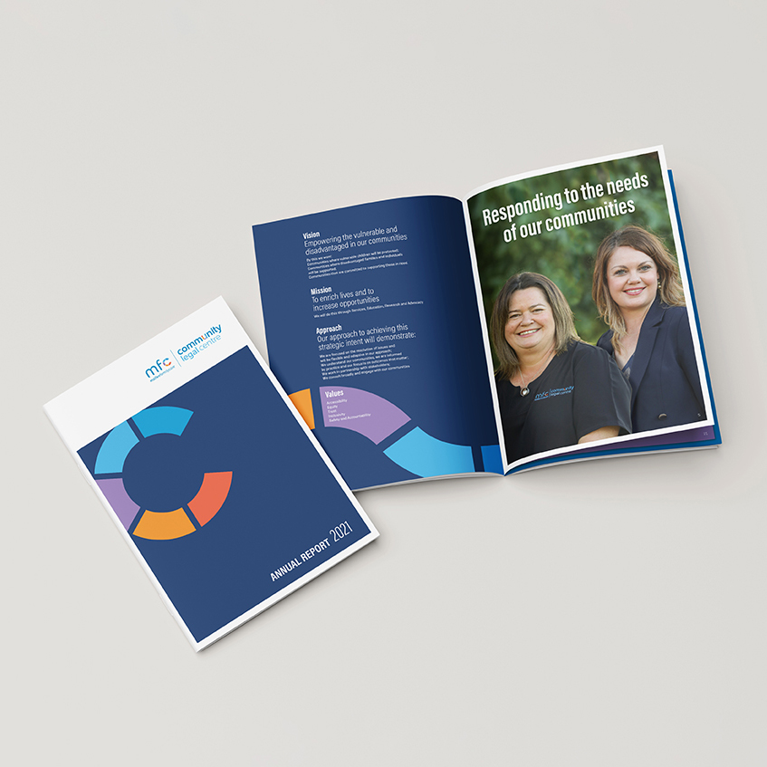 Mallee Family Care - Annual Report Design - Saunders Design Group