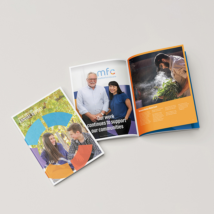 Mallee Family Care - Annual Report Design - Saunders Design Group