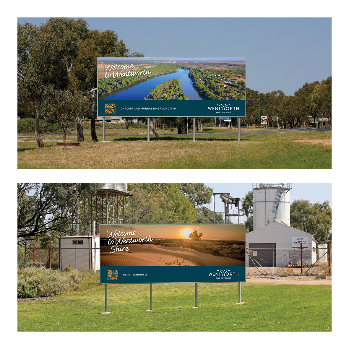 Wentworth Tourism - Billboard Designs - Saunders Design Group