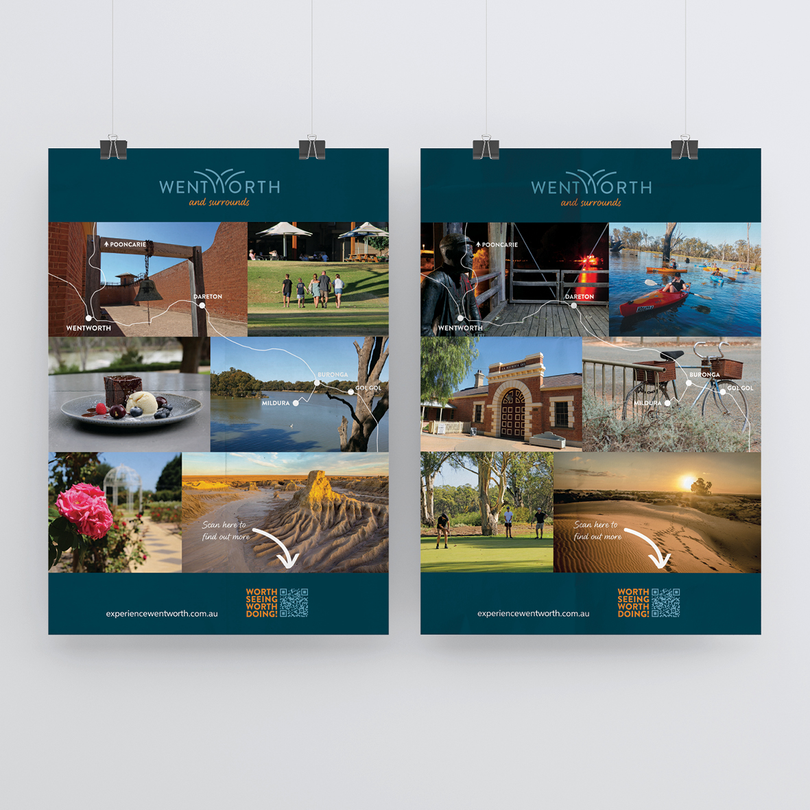 Wentworth Tourism - Marketing Collateral - Saunders Design Group