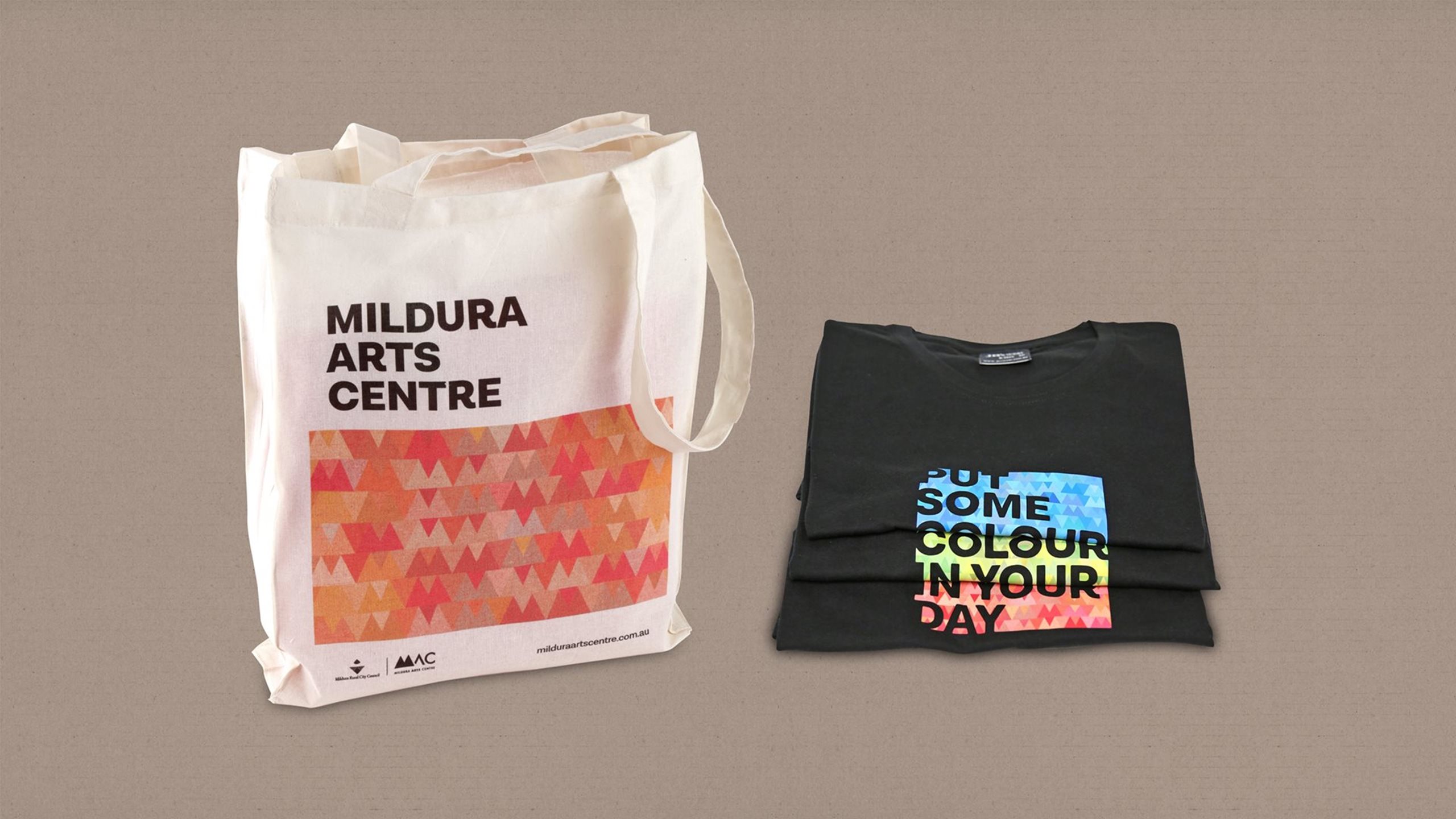 Mildura Arts Centre Logo and Branding Design - Saunders Design Group